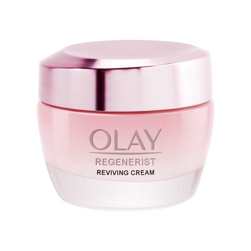 玉兰油(OLAY)新生塑颜粉璨乳霜50g 保湿面霜水保湿紧致送礼物女朋友 4支桃花面霜高清大图