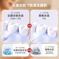 小米冲牙器F400米家便携电动洗牙器水牙线清洁牙齿缝洗牙正畸专用