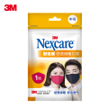 3M口罩耐适康保暖防寒防风纯棉防尘口罩冬天舒适透气口罩冬季可水洗 女士玫红（成人款）