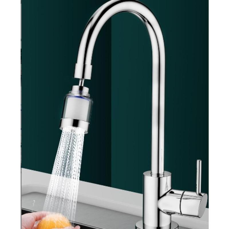水龙头过滤器嘴家用自来水溅头通用接头净水器好物居家日用套装- - 水龙头过滤器+20个滤芯
