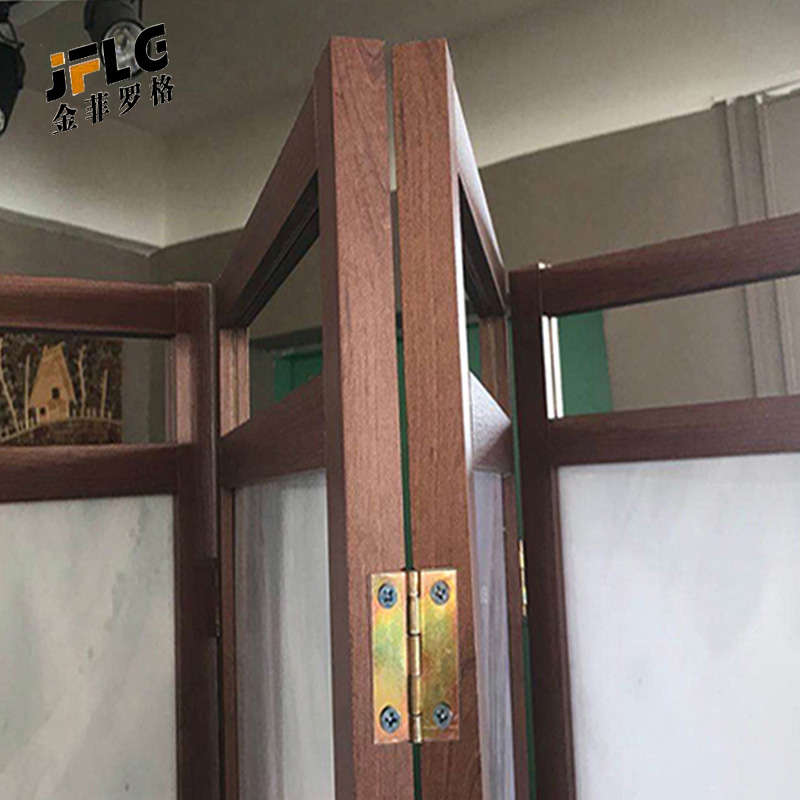 金菲罗格新中式屏风客厅实木隔断 六联屏风 2500*1800*20mm高清大图