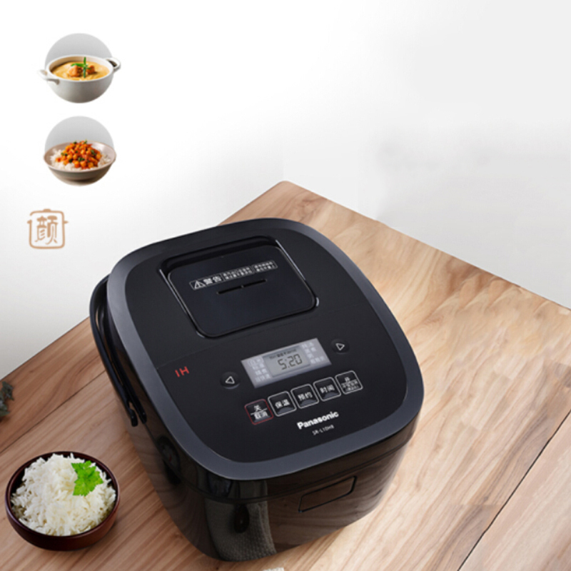 松下(Panasonic)电饭煲SR-L15H8 4L(对应日标1.5L)IH电磁加热多功能电饭锅 备长炭内锅智能双预约