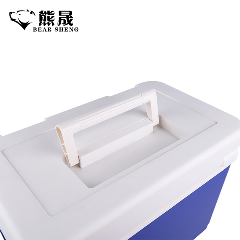 熊晟 收纳 保温箱 12升蓝白肩带/个高清大图