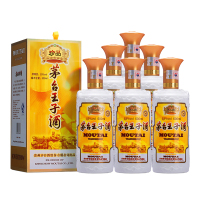 贵州茅台 茅台珍品王子酒 53度酱香型白酒 500ml*6瓶