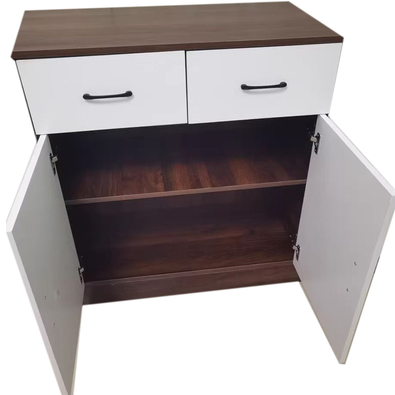 东业家具 矮柜鞋柜木质柜子DY-20G(800*350*840) 组高清大图