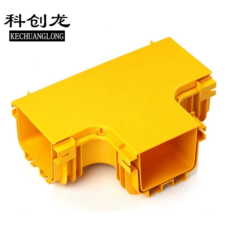 科创龙(KECHUANGLONG)光纤槽道水平三通 120mm/1个高清大图