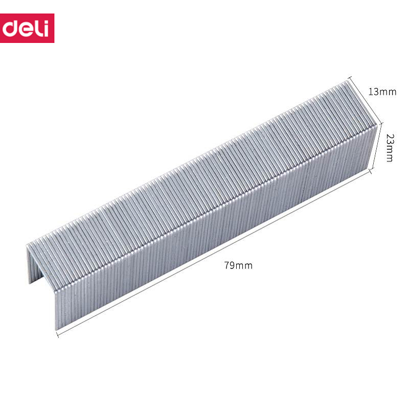 得力(deli) M 0014厚层订书钉23/23(1000枚/盒)