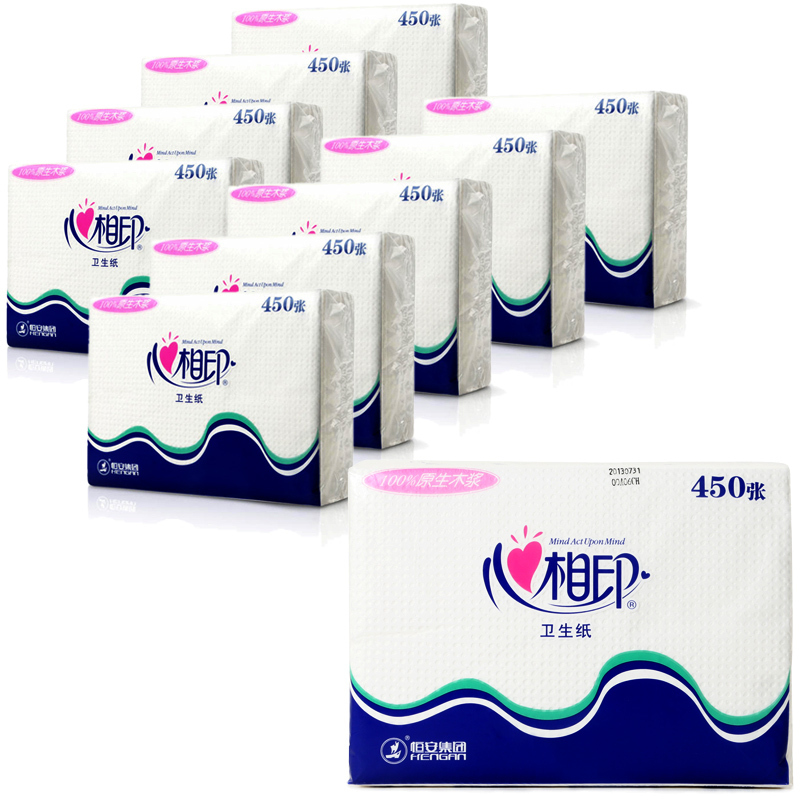心相印 平切纸450张 450张/包 NT1320（单位：包）