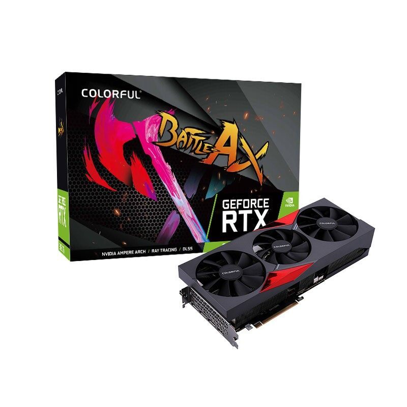 七彩虹战斧 GeForce RTX 3090 Ti 豪华版 24G电竞游戏显卡