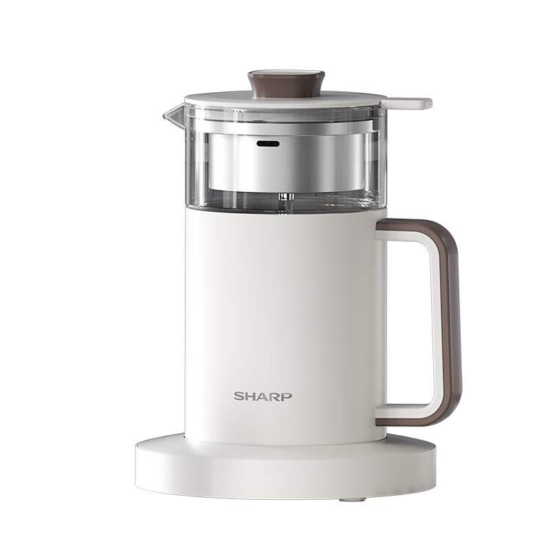 夏普液体加热器(养生壶)KP-MT05L-W 煮养生汤银耳羹茶果茶0.55L