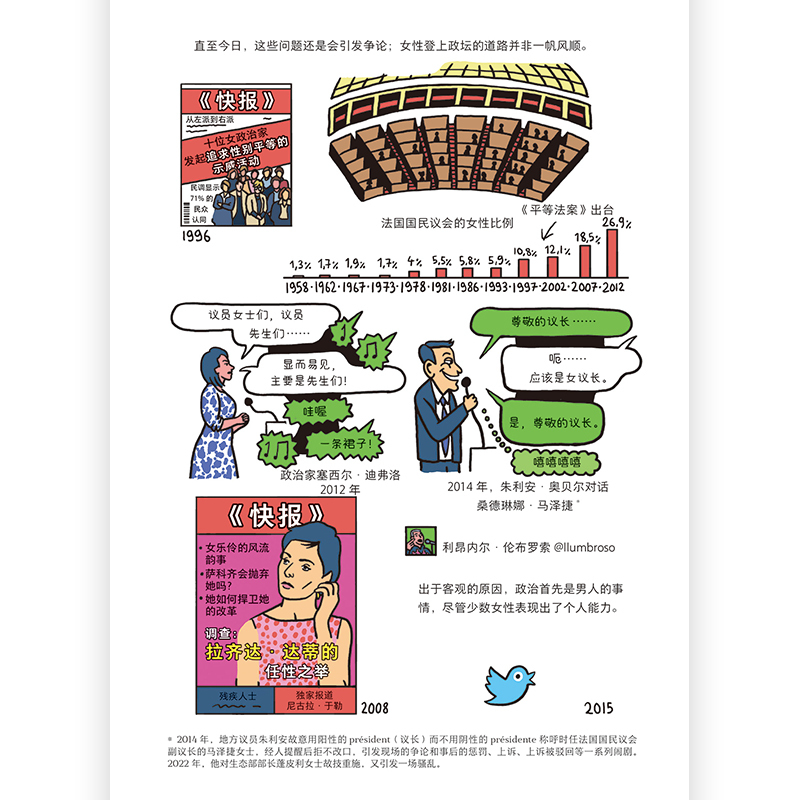 [正版] 图文小百科:女性主义 种族歧视社会性别 通俗女性主义运动简史 漫漫画图像小说