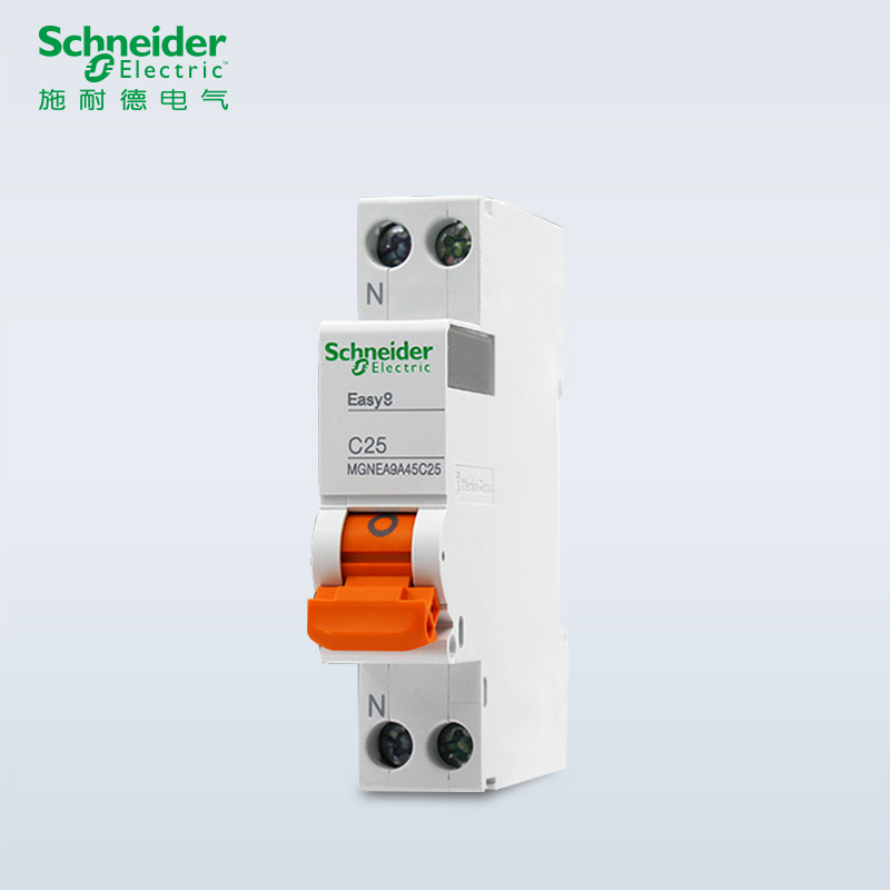 施耐德电气(Schneider Electric)家用空开E9系列 1P+N 双进双出 DPN25A