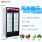 华美(Huamei)LC-630X 630升双门展示柜保鲜冷藏柜铜管 立式商用小型冰柜单门饮料柜 啤酒冷藏柜冰吧 侧开门