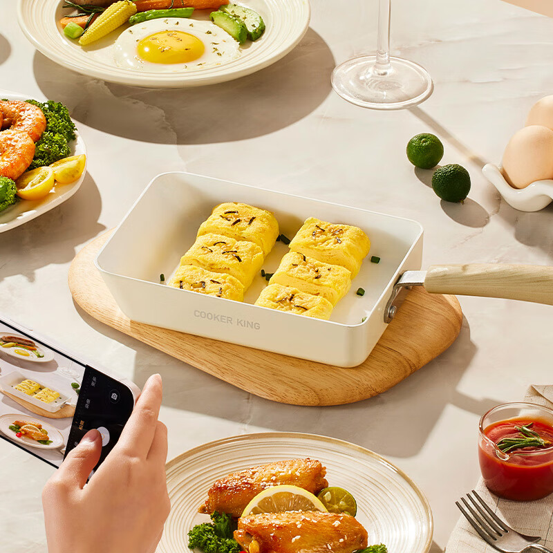 炊大皇 BC18JG 方形煎锅玉子烧18cm (单位:个)高清大图