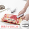 日本迷你便携封口机小型家用塑料袋密封器零食手压式电热封口神器|豪华款咖啡色(需要电池)+电池(带挂钩)