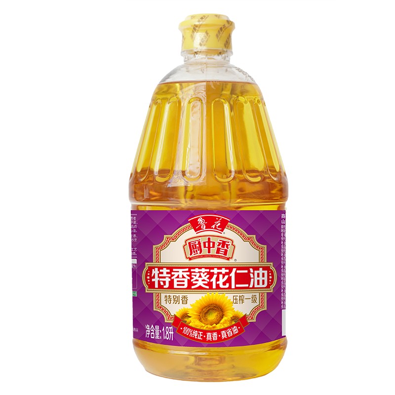 鲁花厨中香特香葵仁油 1.8L