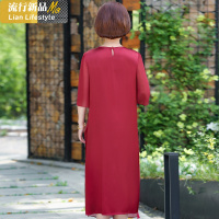 恋名媛结婚礼年轻新娘妈妈旗袍礼服丈母娘岳母亲喜婆婆婚宴夏装洋气高贵妈妈装