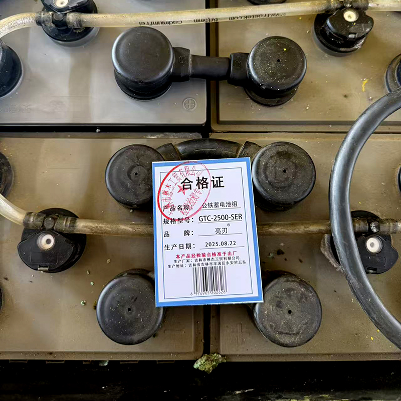 亮刃 公铁蓄电池组 GTC-2500-SER 组高清大图
