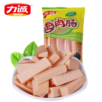 力诚鸡肉肠26克*8根袋装 休闲零食烧烤即食香肠