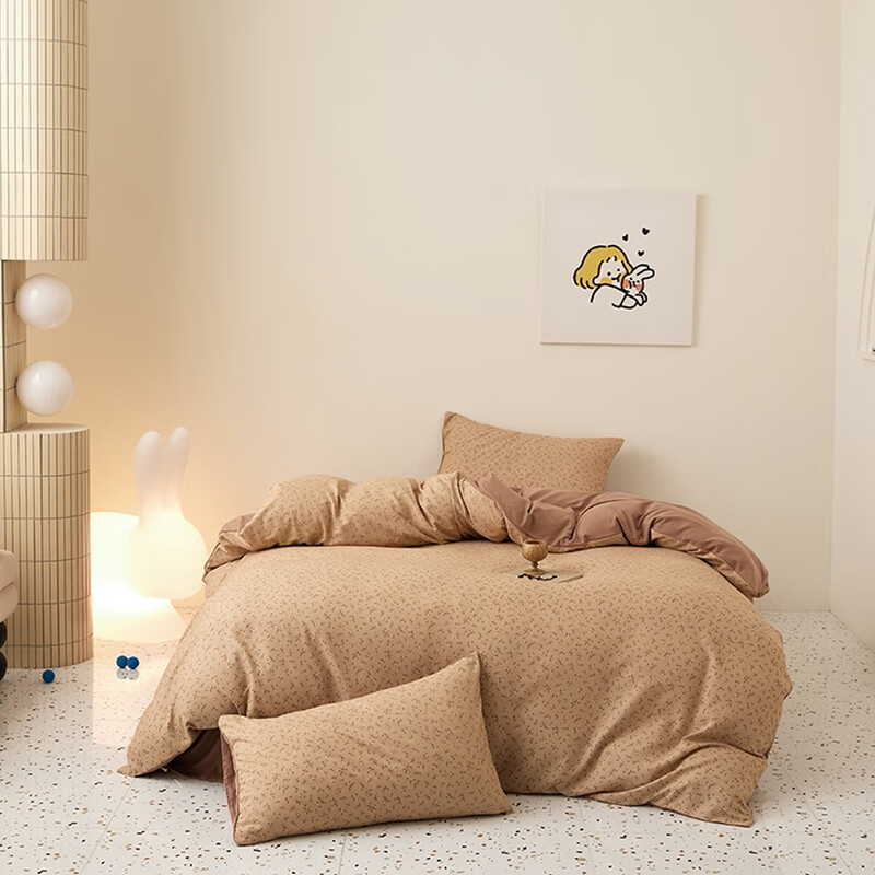 娇好韵 A类双层纱四件套-问秋 200*230cm