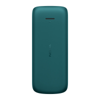 诺基亚 NOKIA 新 215 蓝绿色 移动联通电信三网4G 孤岛式按键 双卡双待 备用功能机 学生功能机不带充电头
