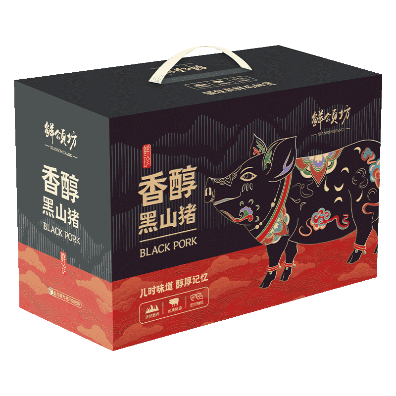 鲜颂坊 藏羊肉礼盒898型5040g/箱高清大图