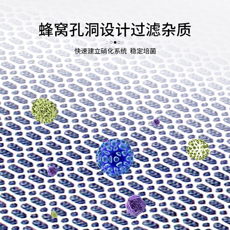 鱼缸过滤棉高密度海绵加厚净化过滤材料器洗不烂生化净水养鱼专用高清大图