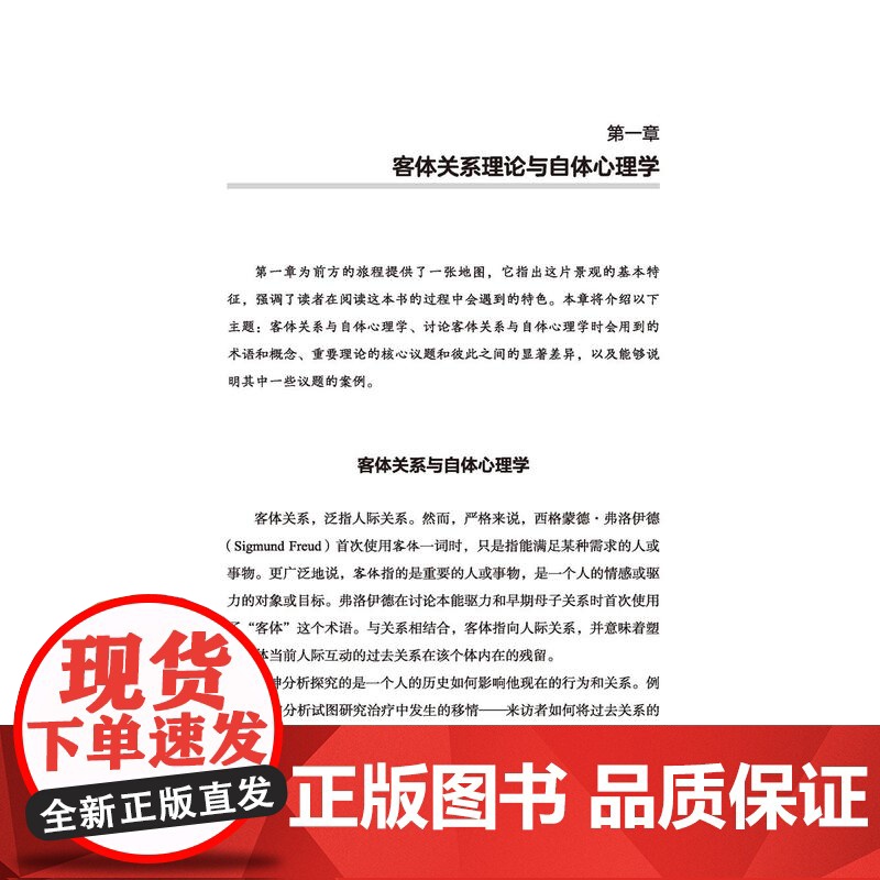 万千心理.客体关系与自体心理学导论客体关系自体心理学精神分析心理治疗心理咨询现代精神心理咨询与治疗当代精神分析思想教科书高清大图