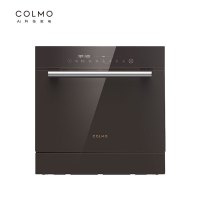 COLMO AI高端科技 洗碗机家用8套离子除菌 热风烘干72小时鲜存 智能APP互联 嵌入式消毒碗柜CDB108-E6