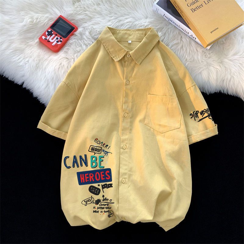 Claw money夏季凉爽冰丝垂感男女港风炸街欧货2022新款外套衬衫