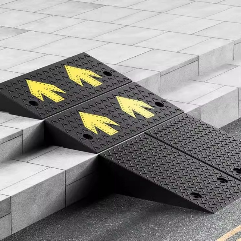 吉迎尚品 台阶垫斜坡垫上坡垫减速带爬坡垫 多规格 个高清大图