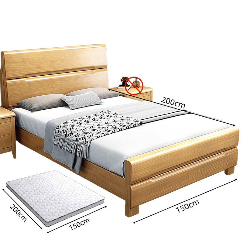 豫龙都宿舍床+床头柜+床垫 1.5m套高清大图