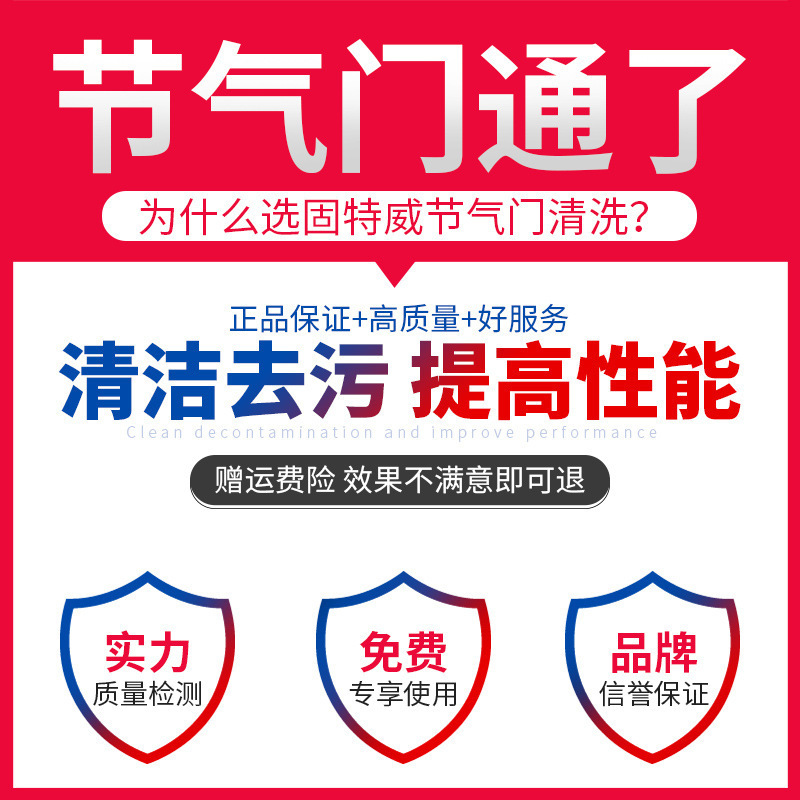 固特威(Korper Besonders)节气门除积碳清洗剂 汽车化油器清洗剂摩托车去油泥清洁剂