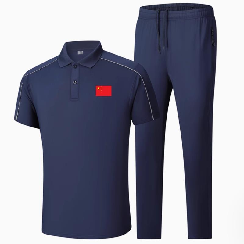 梦丽赛 短袖运动套装短袖运动服套装150-190（套）