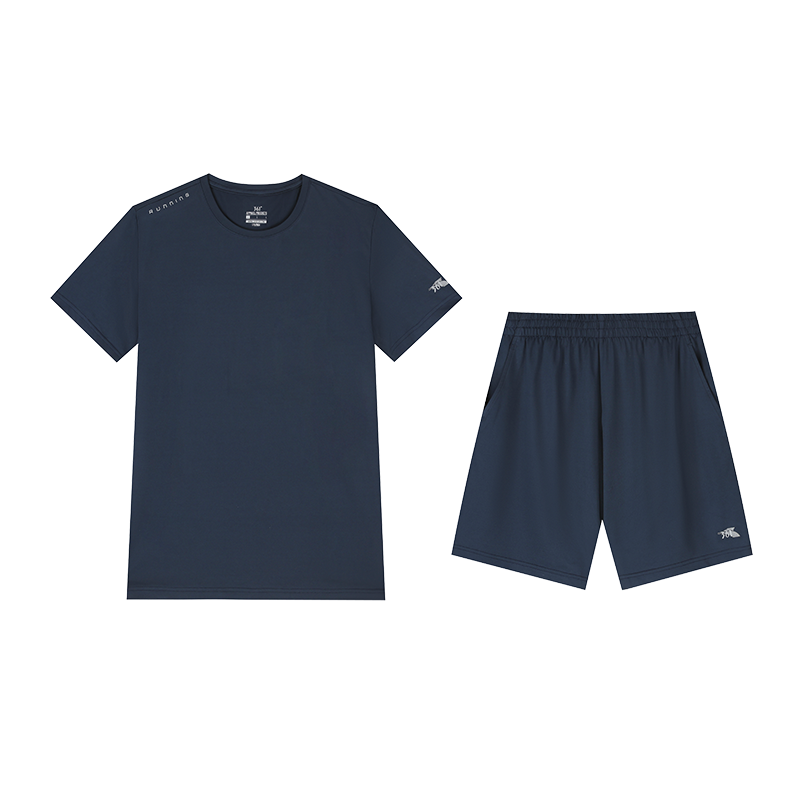 361°运动套装男夏季新款跑步健身锻炼服两件套652524002V