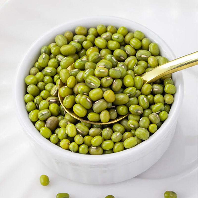 燕之坊绿豆色泽油亮颗粒圆润豆大均匀皮薄沙糯豆味浓郁澳洲款460g高清大图