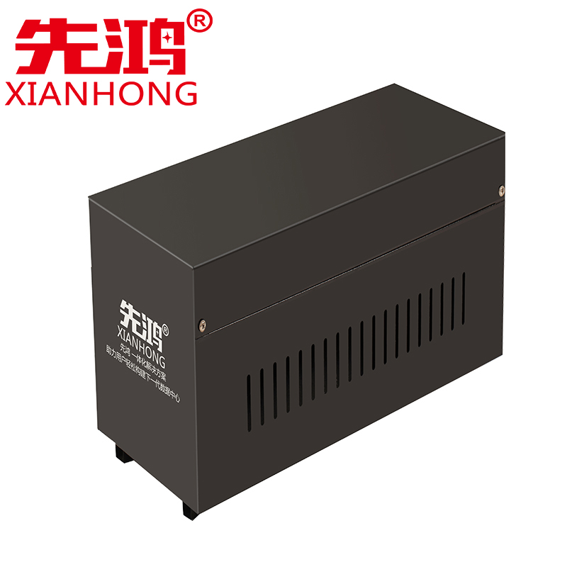 先鸿UPS不间断电源UPS电池柜XHC2电池箱12V38ah/12V24ah电池2节装电池架高清大图