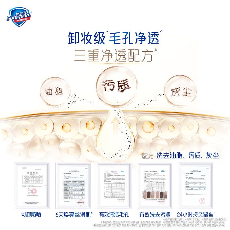 [舒肤佳]红石榴净透沐浴露570g图片