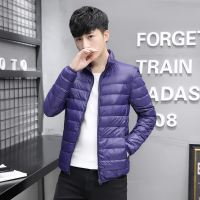 2020新款冬季轻薄男士羽绒服休闲立领短款外套时尚保暖冬装学生外套男QT705-y02