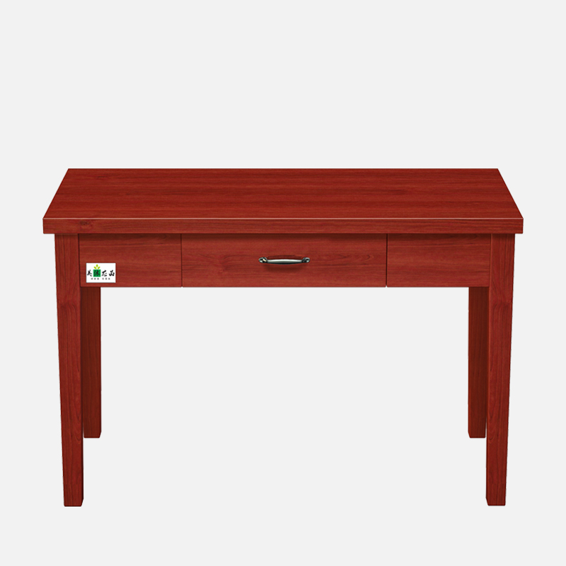 美沐芯品 实木书桌 1000*400*760mm （sz001） 红色