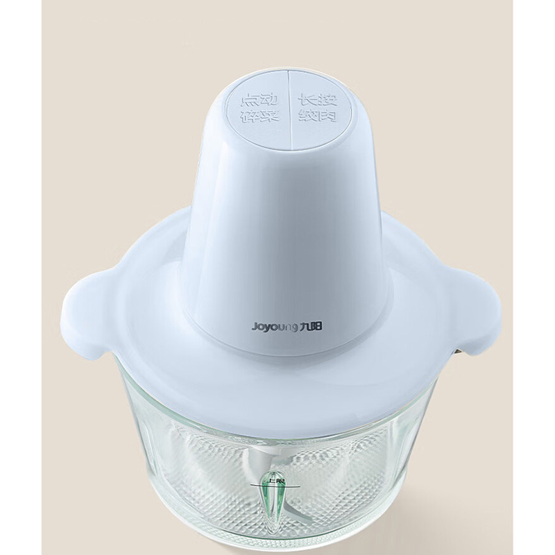 九阳(Joyoung) 绞肉机家用电动搅拌机切菜绞馅碎肉多功能料理机 S18-LA2181 蓝色 / 台