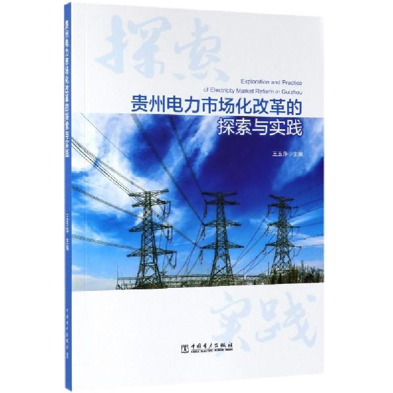 正版新书】贵州电力市场化改革的探索与实践王玉萍主编9787519826