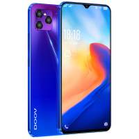 朵唯 M12 Pro 智能手机 8+128G 极光幻彩玻璃6.2英寸水滴全面屏4G全网通游戏超薄老人学生双卡双待