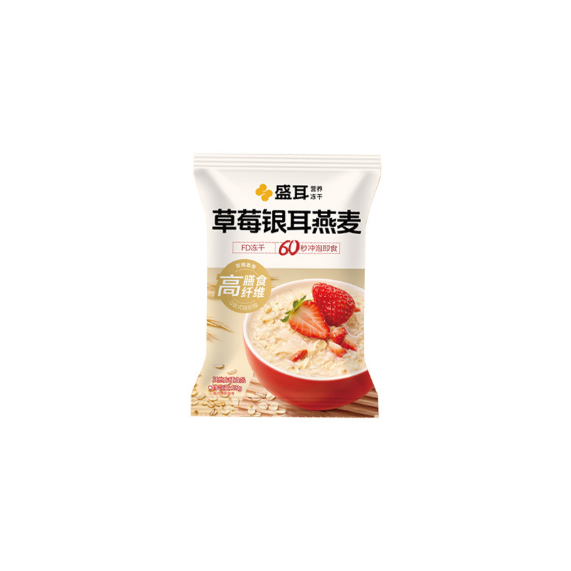 盛耳草莓银耳燕麦35g*10包