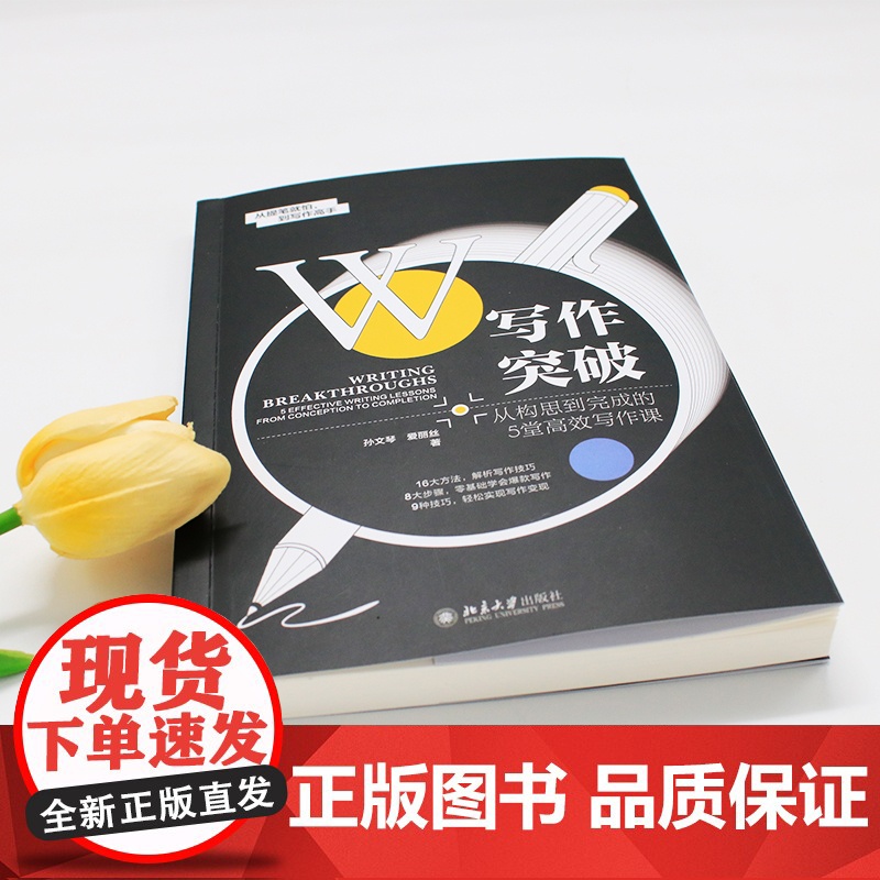 写作突破:从构思到完成的5堂高效写作课高清大图