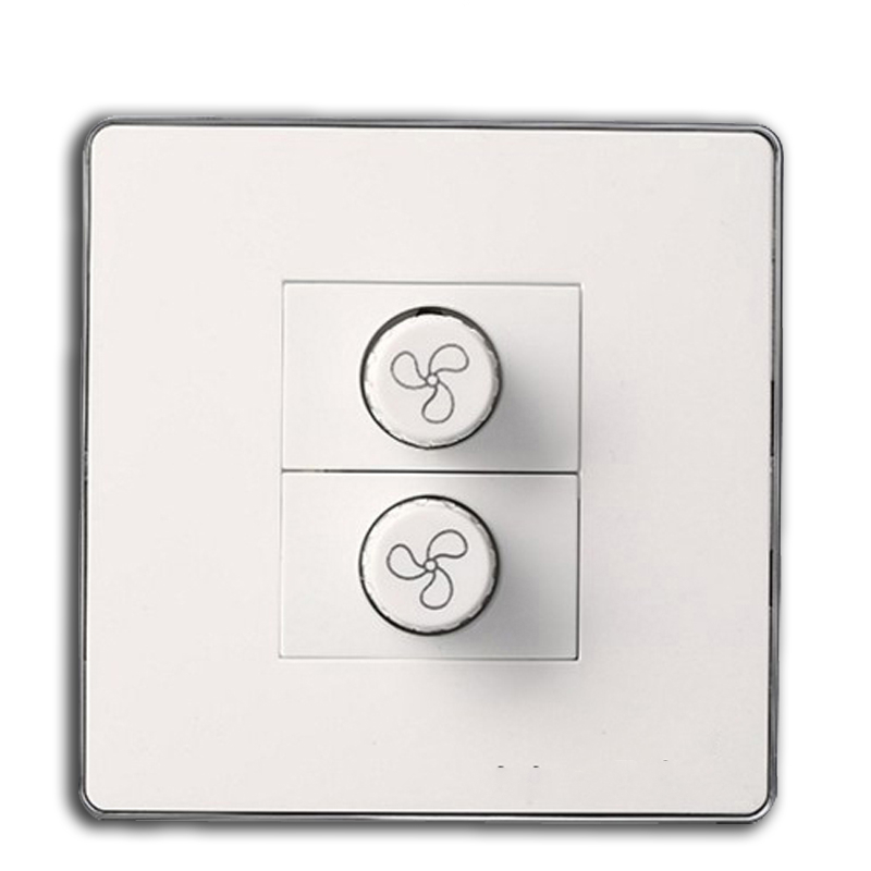 风扇吊扇两位调速器200w无极调速开关闪电客220v电机调节开关二位