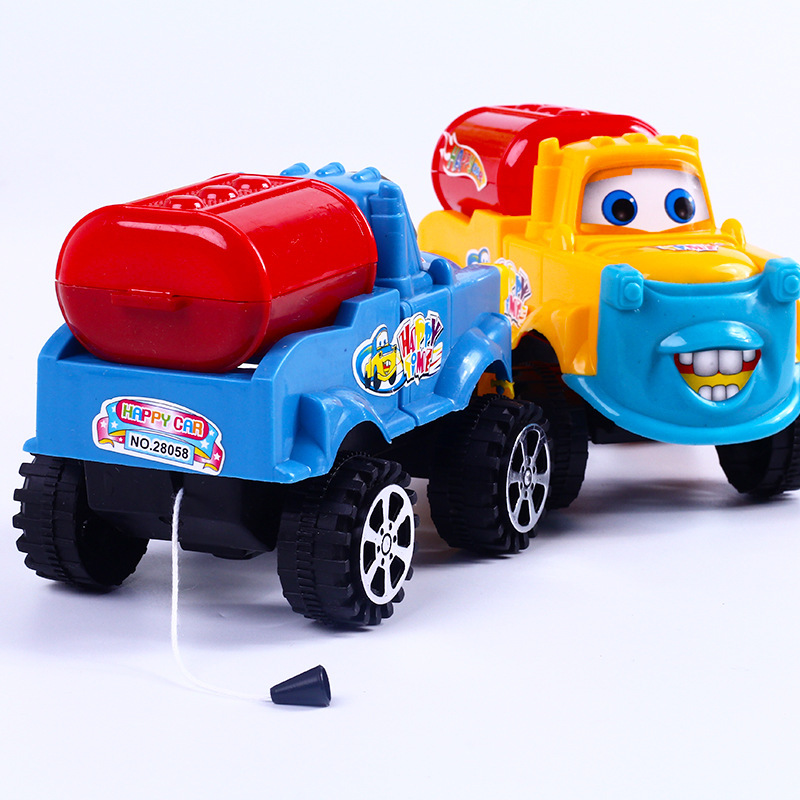 拉线装水车工程车 汽车儿童玩具报价_参数_图片_视频_怎么样_问答-苏