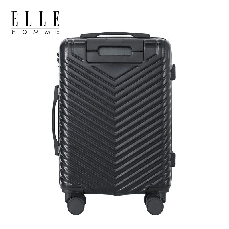 ELLE HOMME EH103261 轻便万向轮拉杆箱 26寸百搭黑高清大图