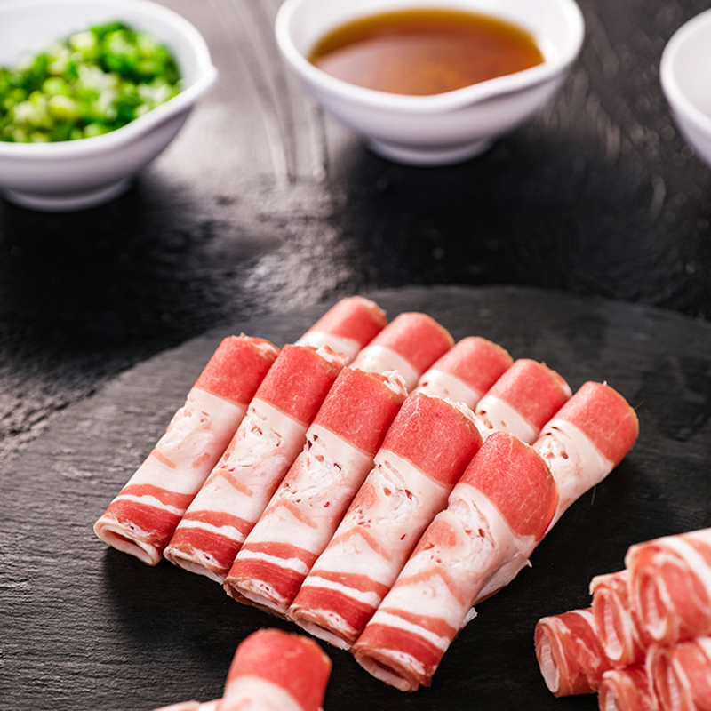 好拾味 火锅食材羊肉卷150g 生鲜涮火锅烧烤煮汤麻辣烫串串汤料关东煮