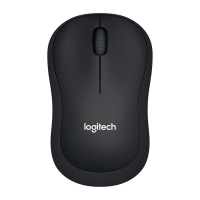 罗技(Logitech)B220企业版 鼠标 无线鼠标 办公鼠标 黑色 带无线2.4G接收器